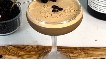 Cherry Vanilla Espresso Martini