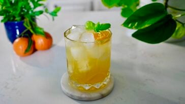 Mandarin Basil Smash