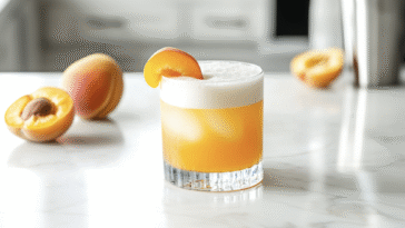 Apricot Bourbon Sour