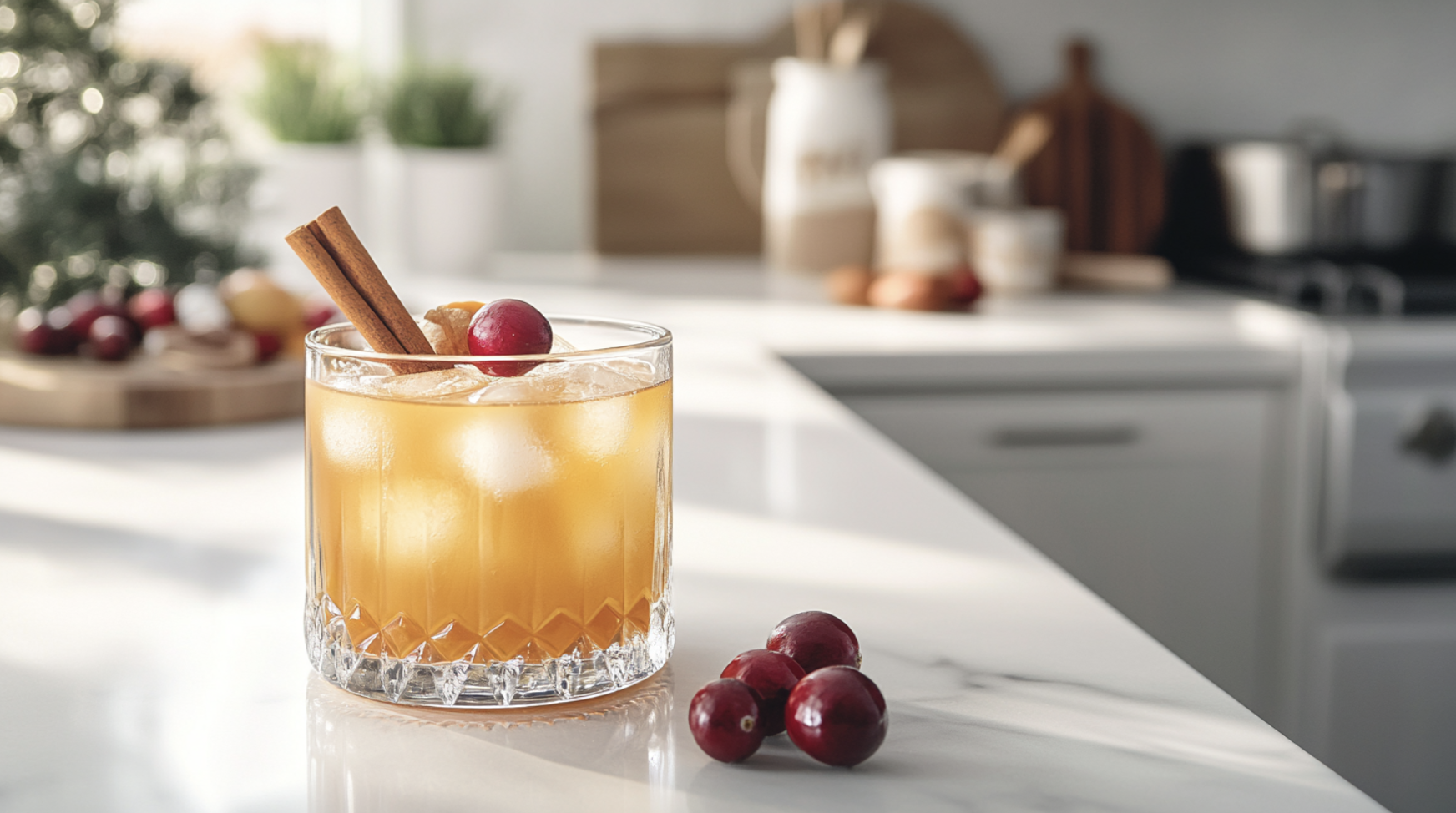 Bourbon Apple Cider Fizz 2 Bourbon Apple Cider Fizz