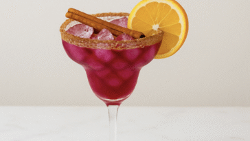Cinnamon Hibiscus Margarita