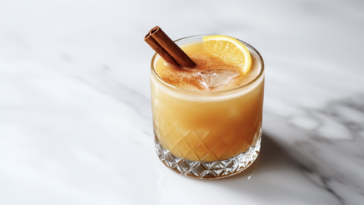 Cinnamon Maple Whiskey Sour