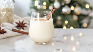 Eggnog with Baileys