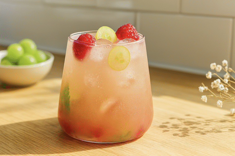 Grape Raspberry Mocktail