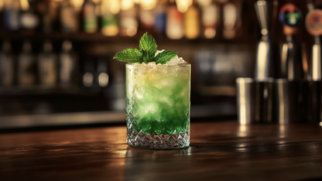 Green Stinger Cocktail