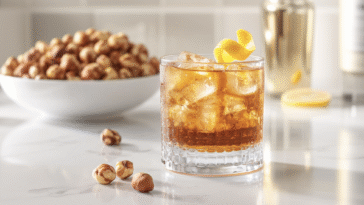 Hazelnut Bourbon Sour
