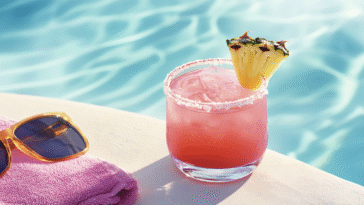 Hibiscus Pineapple Margarita