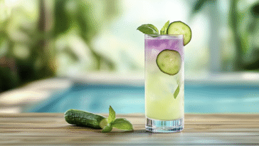 Lemongrass Cucumber Collins