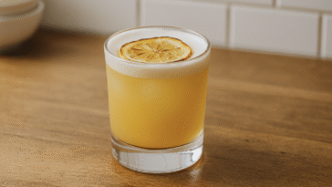 Limoncello Mezcal Sour