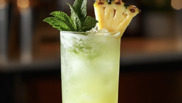 Pineapple Mint Cooler Mocktail