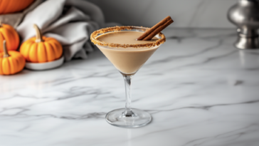 Pumpkin Pie Martini Mocktail
