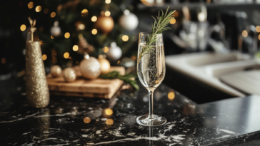 Sparkling Christmas Cocktail
