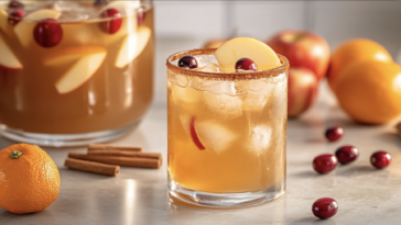 Sparkling Fall Sangria