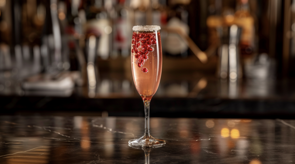 Sparkling Pom Sidecar