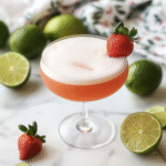 Strawberry Mezcal Sour