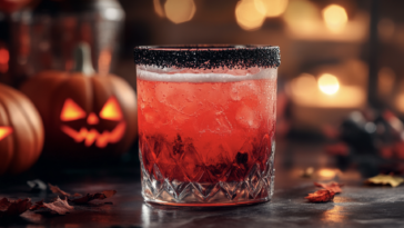 Vampire Kiss Halloween Cocktail