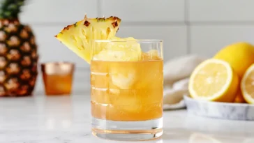 Pineapple Bourbon Lemonade